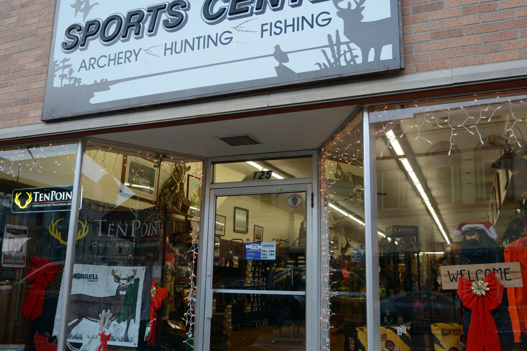 Portage shop windows, Dec. 18, 2020